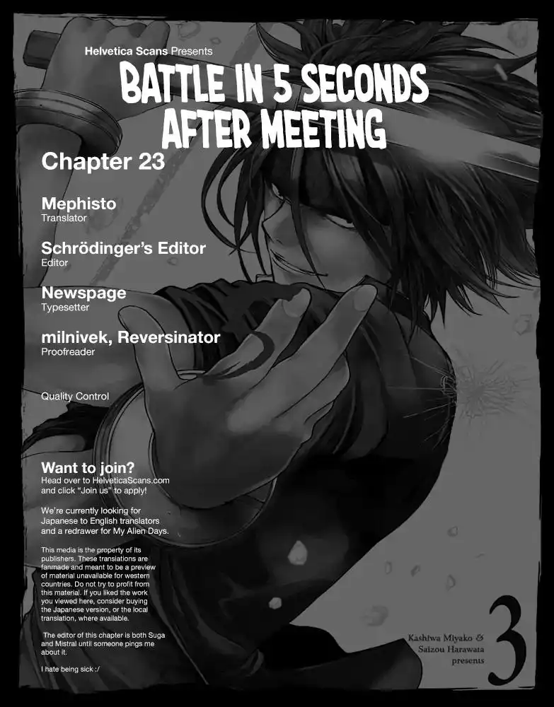 Deatte 5 Byou de Battle Chapter 23 1